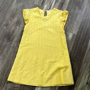 Copper key yellow dress size M.